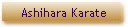 Ashihara Karate