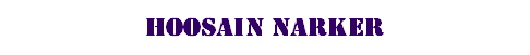 Hoosain Narker
