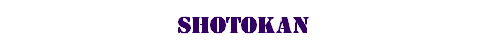 Shotokan